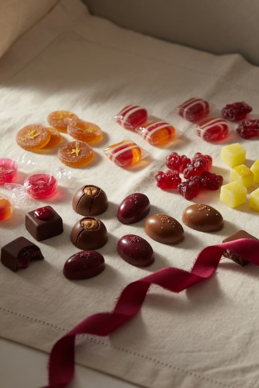 Gummy and jelly confectionery pieces